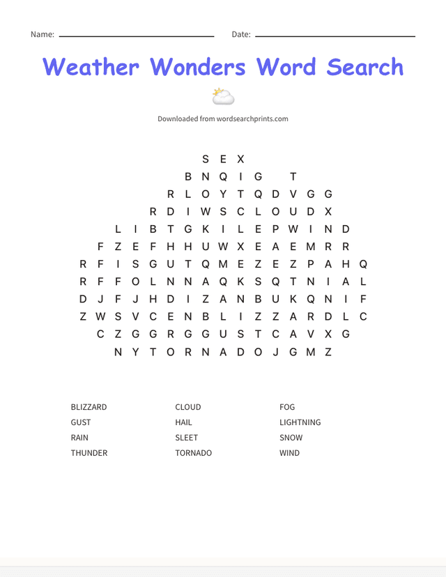 Printable science vocabulary early finisher word search puzzle